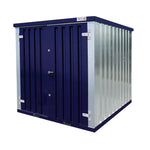 Box Conteneur modulaire démontable Bicolore 2x2m avec plancher surélevé – photo 1
