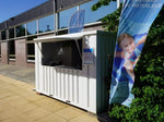 Kiosque-bar modulaire démontable avec auvent intégré – photo 2