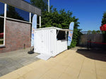 Kiosque-bar modulaire démontable avec auvent intégré – photo 3