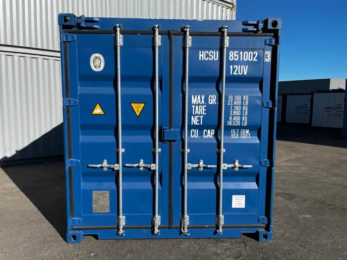 10ft Open Top Hard Top container with steel floor