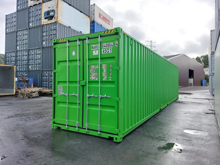 New 40ft High Cube container – stainless steel walls & aluminum floor