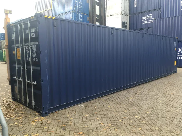 40ft High Cube container with steel floor – used