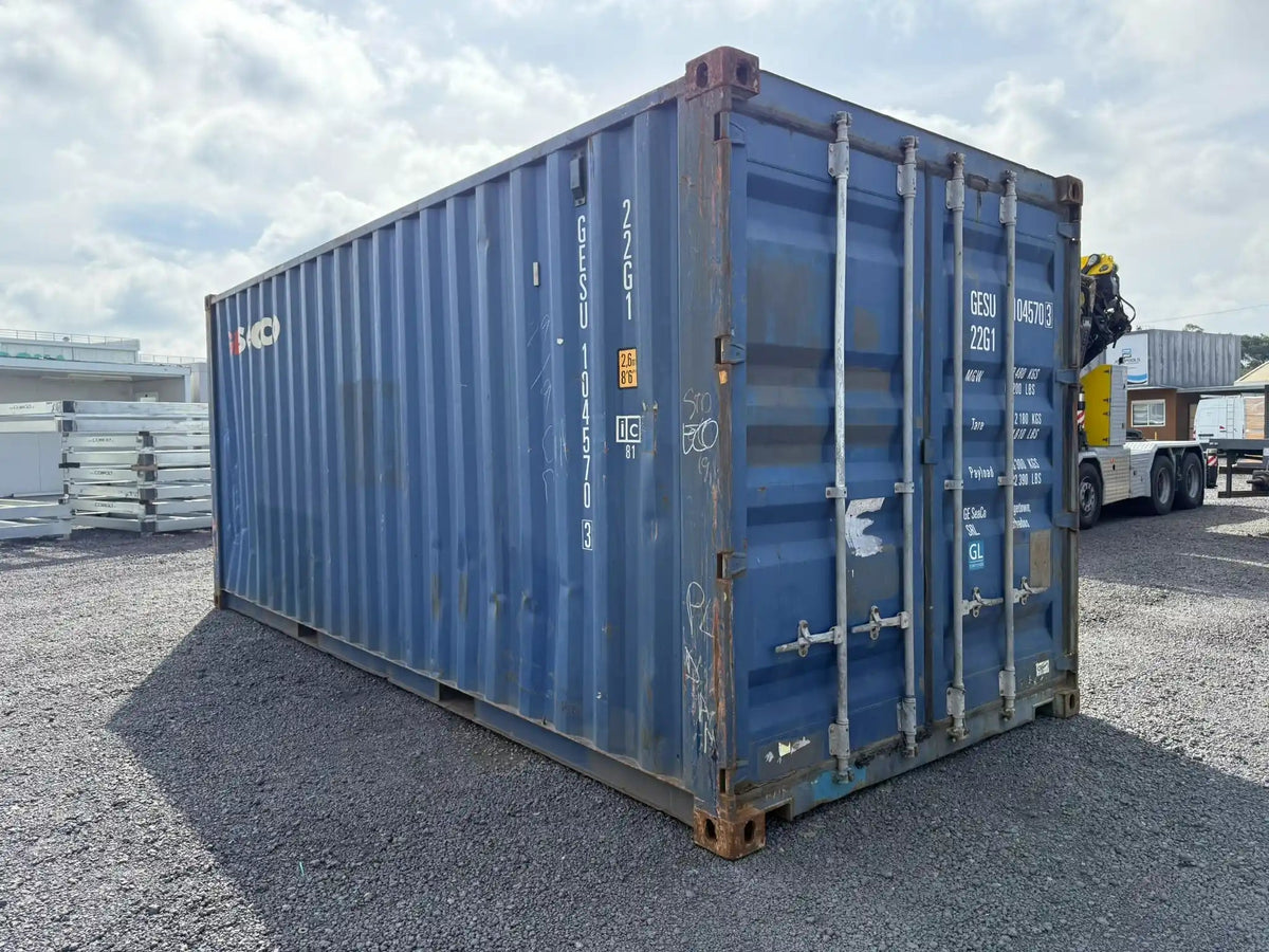 Conteneur maritime 20 pieds d’occasion pour le stockage sécurisé