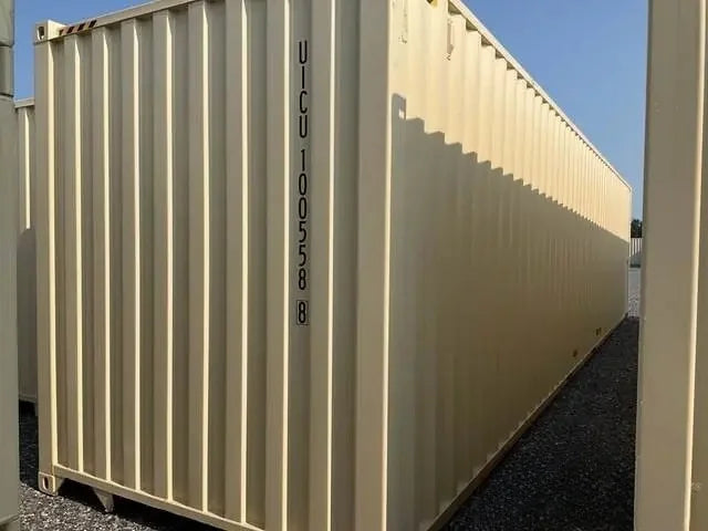 40ft High Cube premium one-trip shipping container