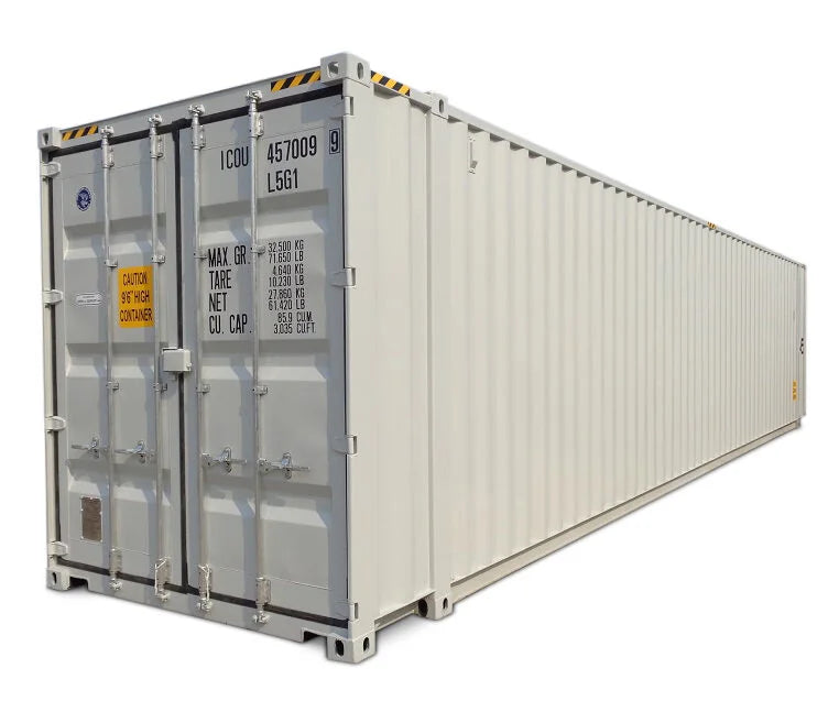 45-foot High Cube shipping container for maximum storage capacity
