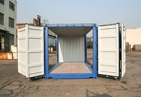 20-foot shipping container with full-side access