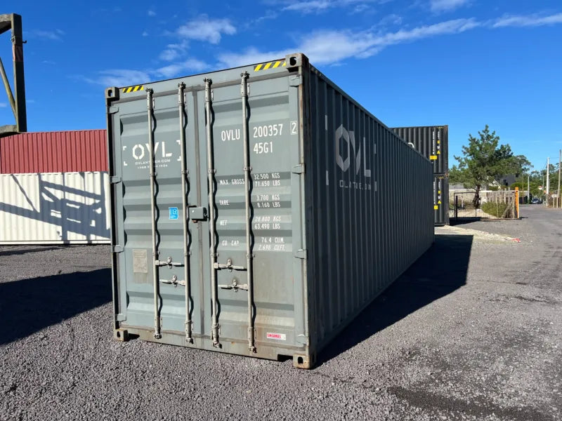 Used 40ft High Cube shipping container for optimal storage