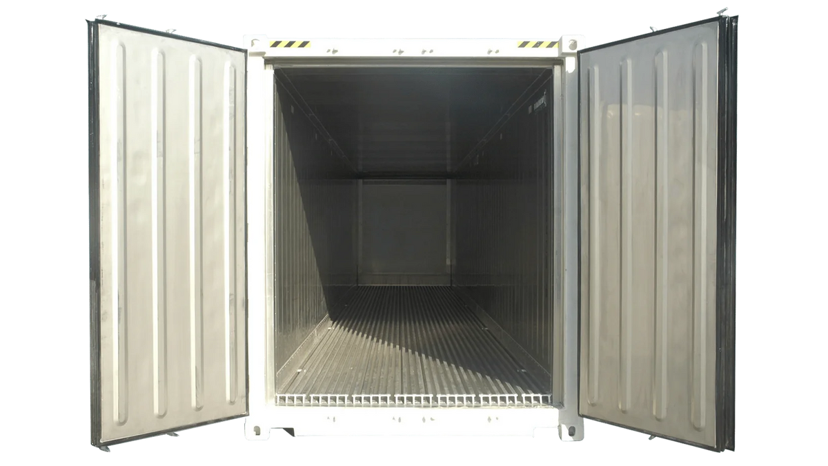 40-foot freezer container for extreme temperatures