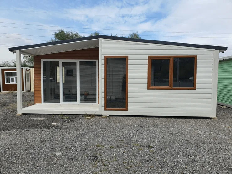 Module habitable moderne 42 m² – confort et isolation premium 4 saisons
