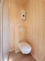Module habitable polyvalent mobile 15,5 m² avec intérieurs bois et salle de bain – photo 4