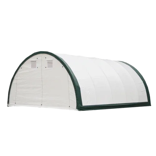Reinforced 20x30x12 ft arched storage shelter structure
