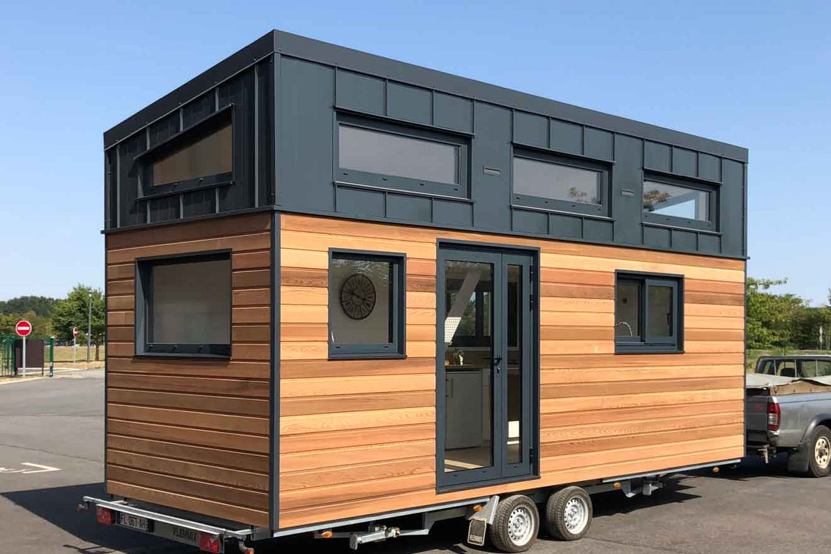Tiny House Familiare autonome  20 pieds a étage  avec  couchages