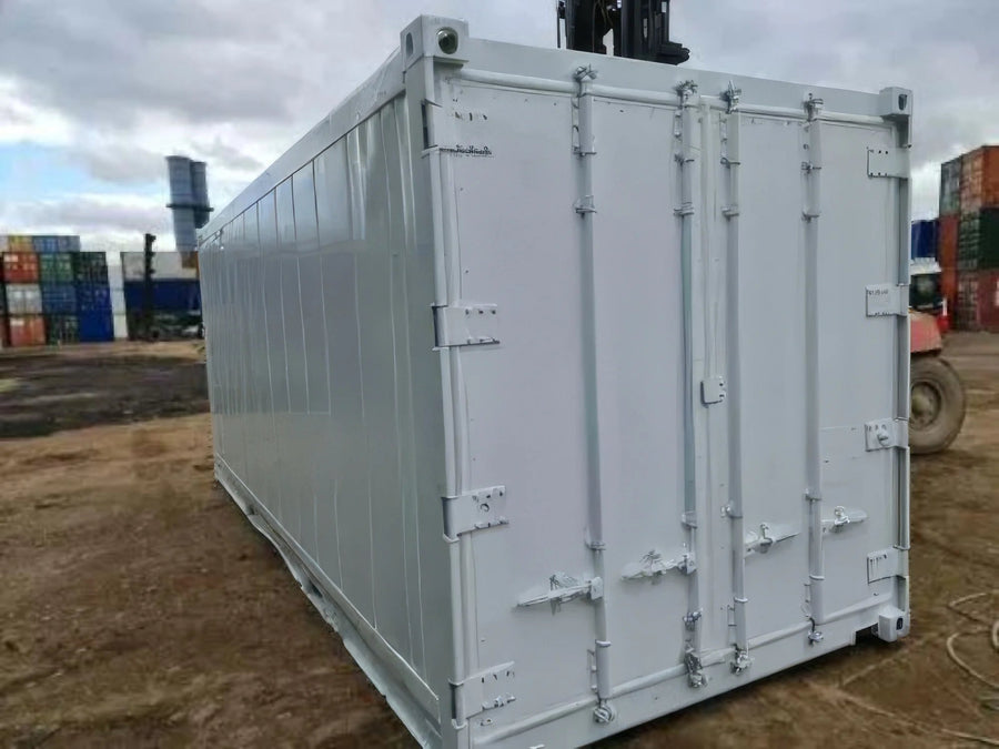 Refurbished refrigeration unit for 20-foot shipping container